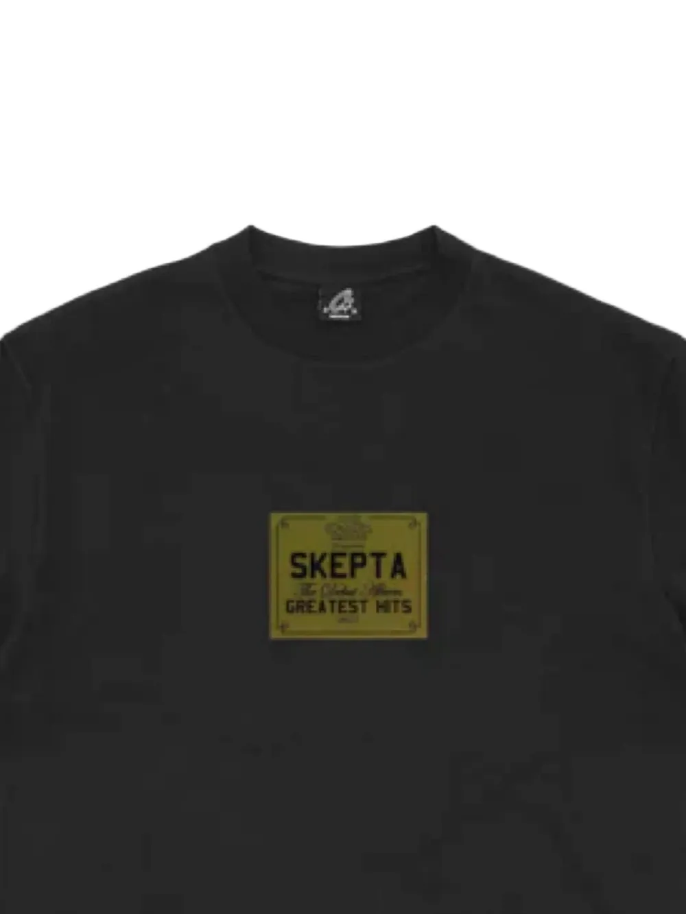 Corteiz Skepta Greatest Hits Tee T-shirt In Black