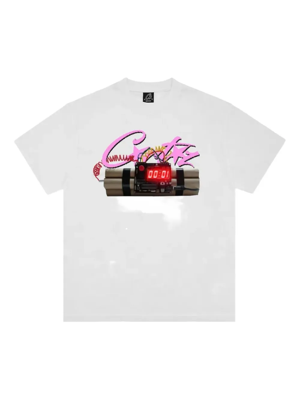 Corteiz No Time 4 Luv T-shirt In White