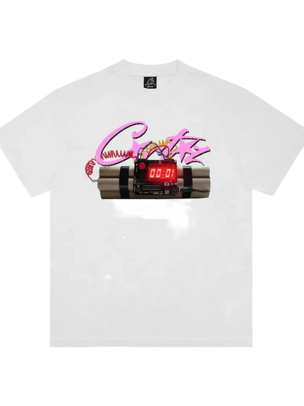 Corteiz No Time 4 Luv T-shirt In White