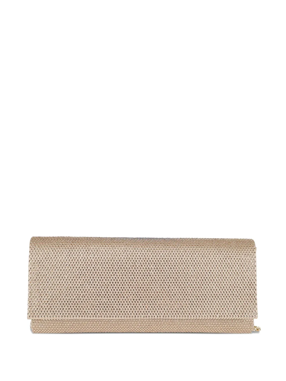 Gedebe Crystal-embellished Clutch Bag In Neutral