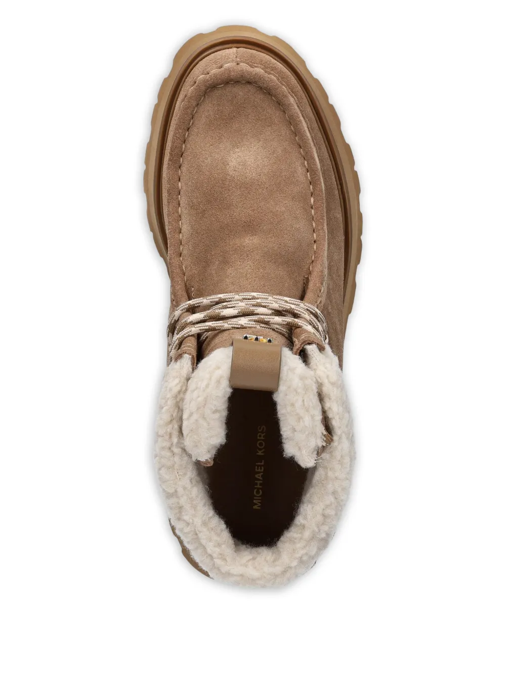 Michael Kors Cade veterlaarzen Beige