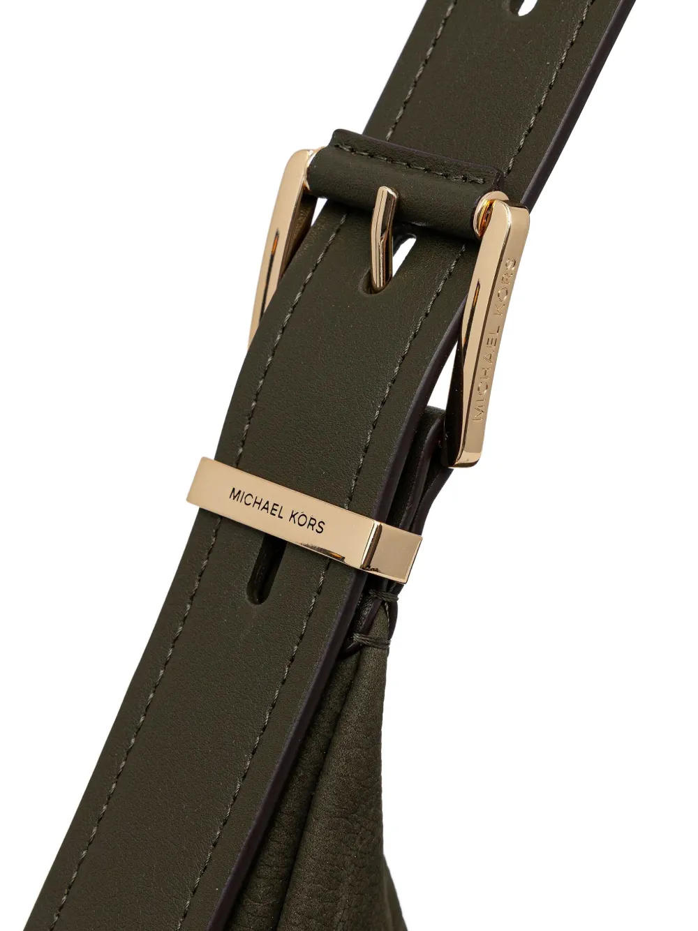 Michael Kors Nolita grote schoudertas Groen