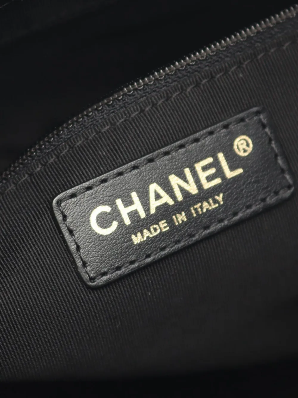 Pre-owned Chanel 2019 Cc Quilted Caviar Rolled Up Tote Bag In Black