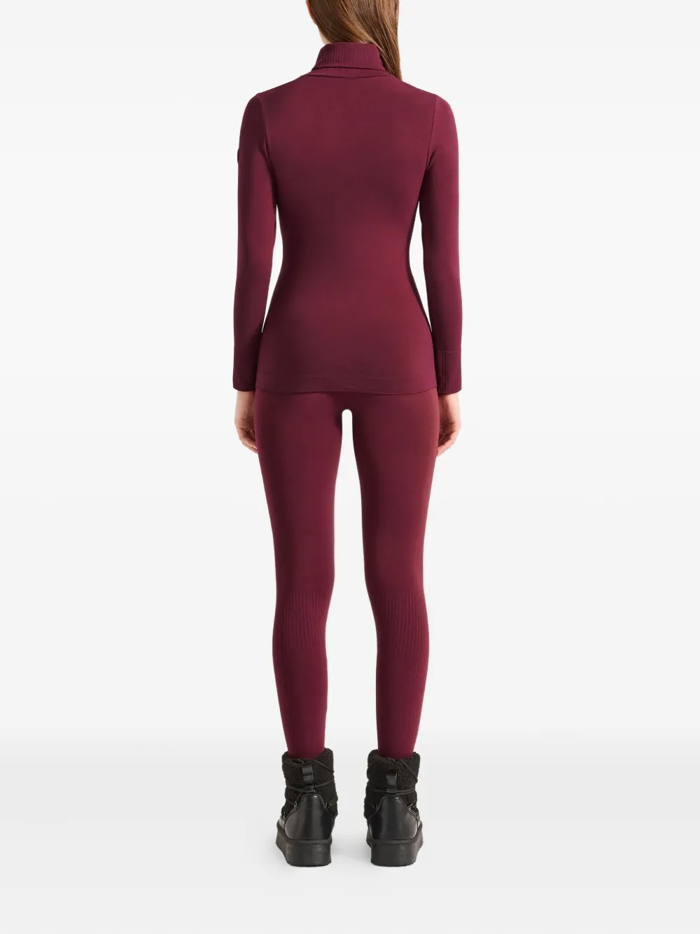 Fusalp Alisier Roll-neck Top In Red