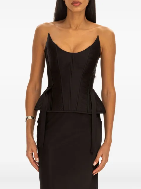 MOOS STUDIO Black Rabbit corset