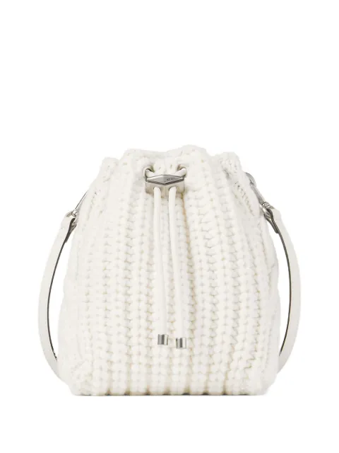 Jimmy Choo mini Cinch knitted mini bag