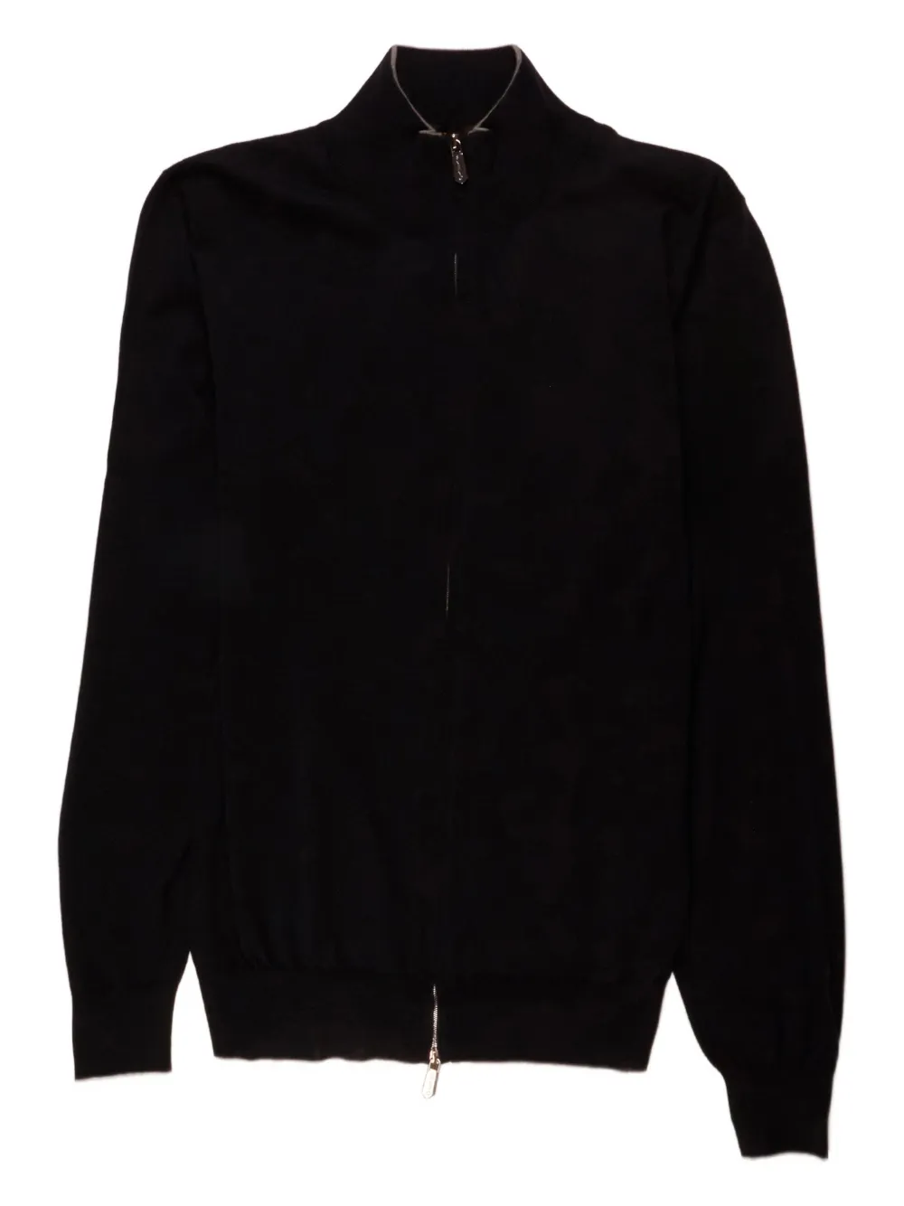 Svevo Zip-up Cardigan In Blue