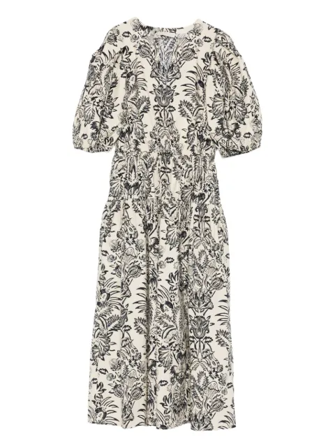 Ulla Johnson Harriet puff-sleeve midi dress