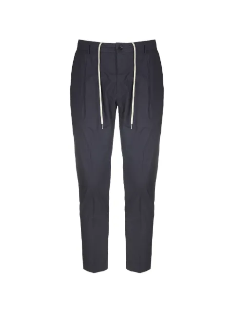 BE ABLE Riccardo pleated drawstring trousers