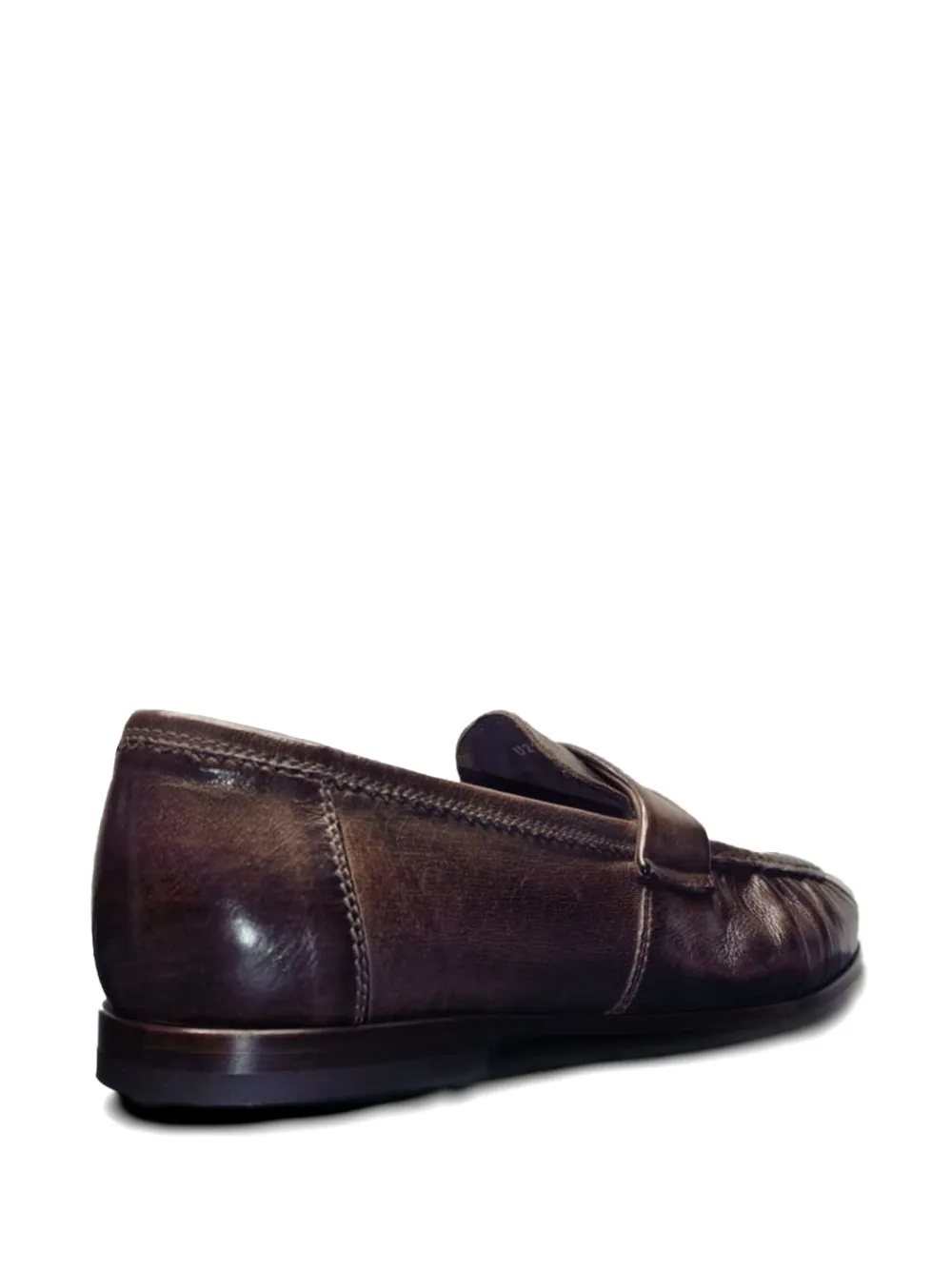 sturlini firenze Loafers met gesmockt detail Bruin