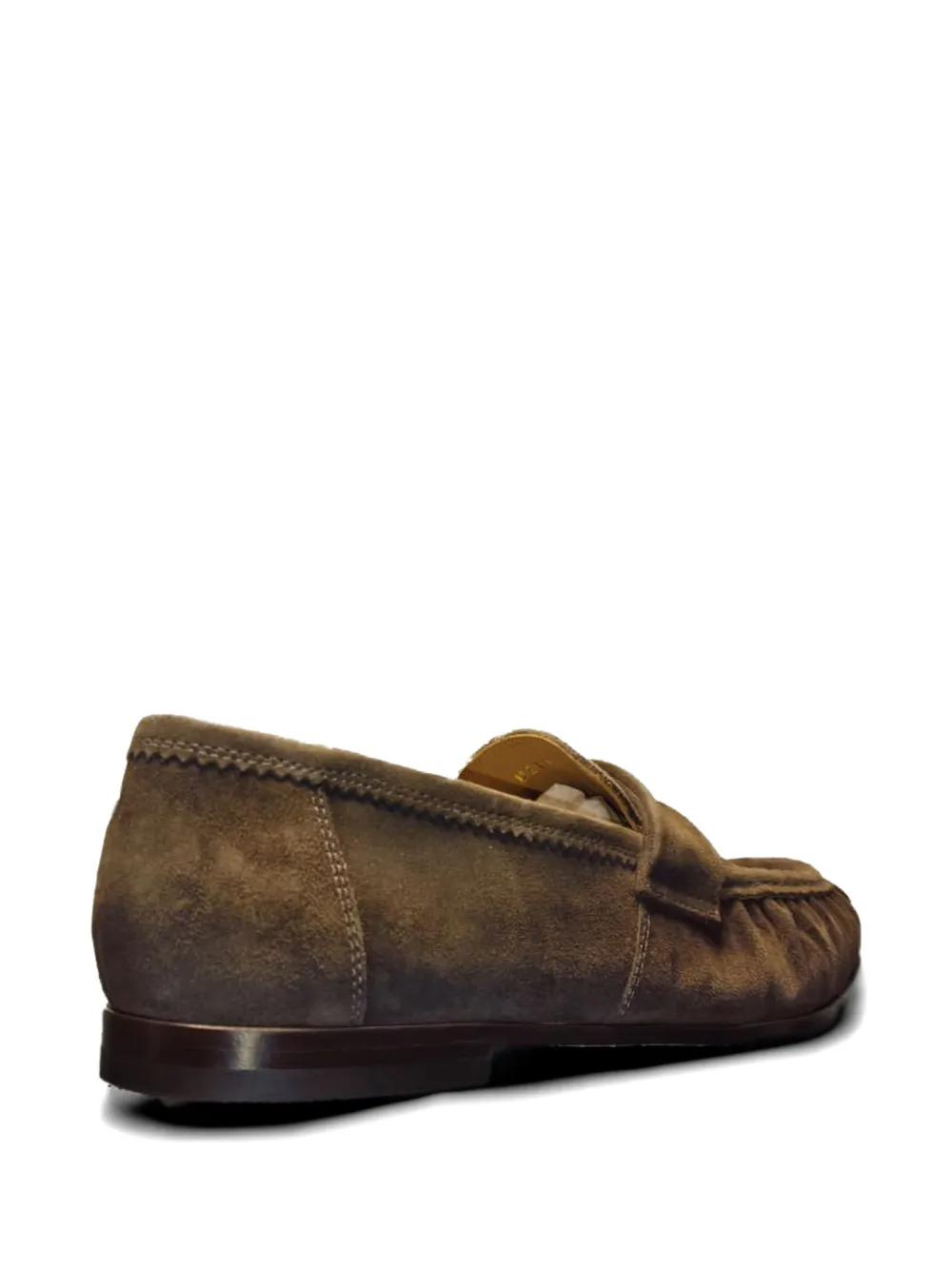 sturlini firenze Loafers met gesmockt detail Bruin