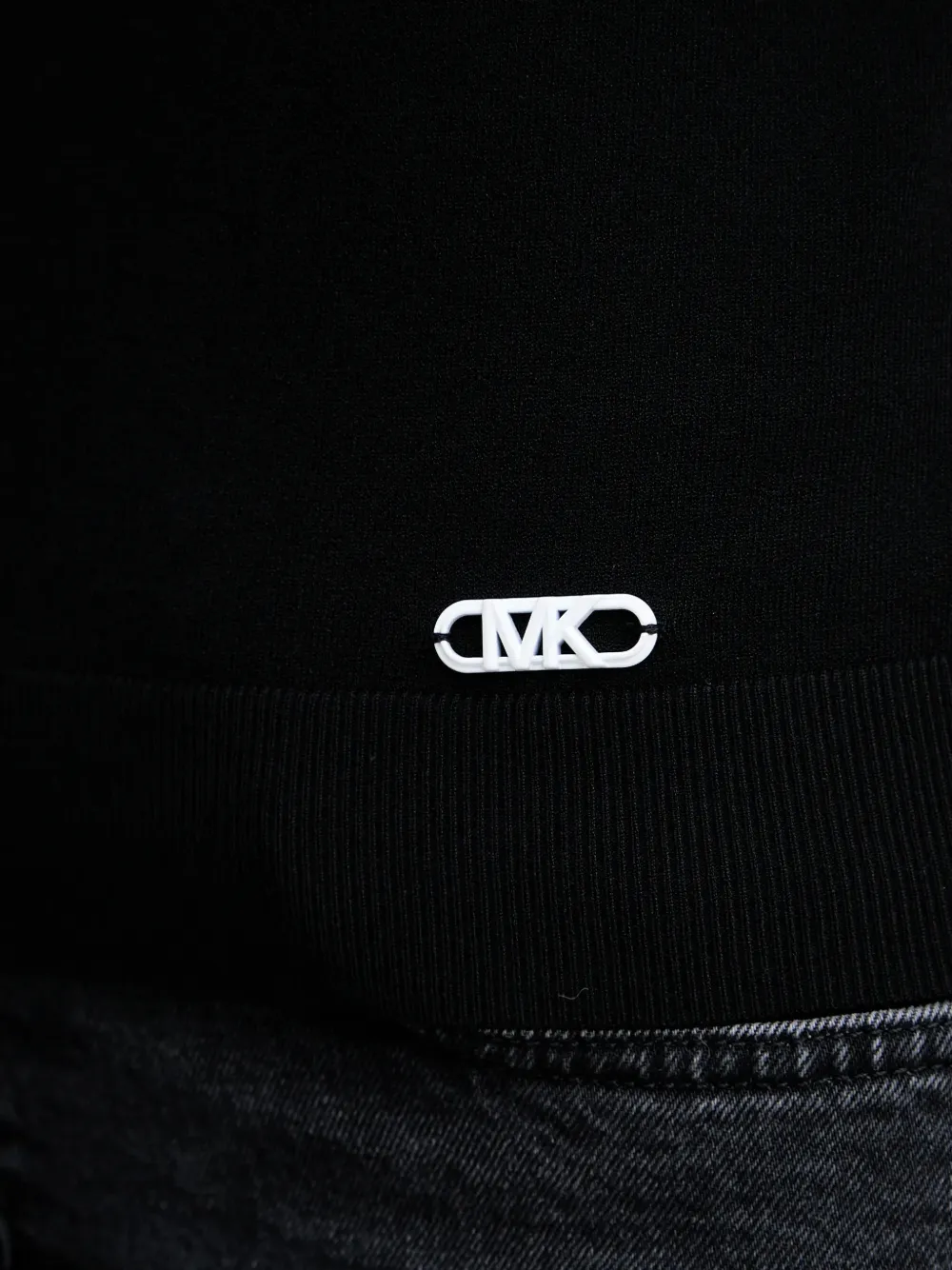 Michael Kors Trui met ronde hals Zwart