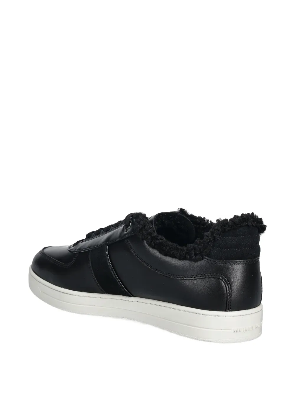 Michael Kors Gestreepte sneakers Zwart