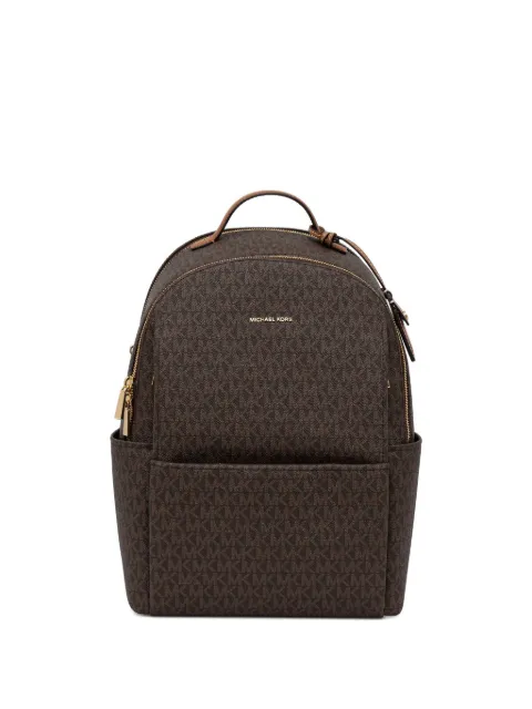 Michael Michael Kors large Sable monogram-pattern backpack