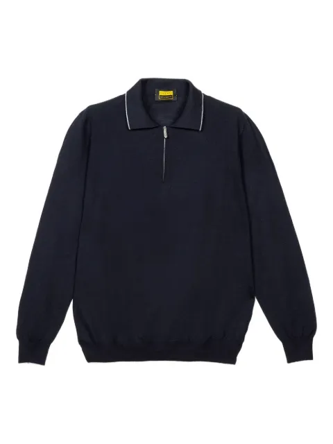Svevo zip trim polo shirt