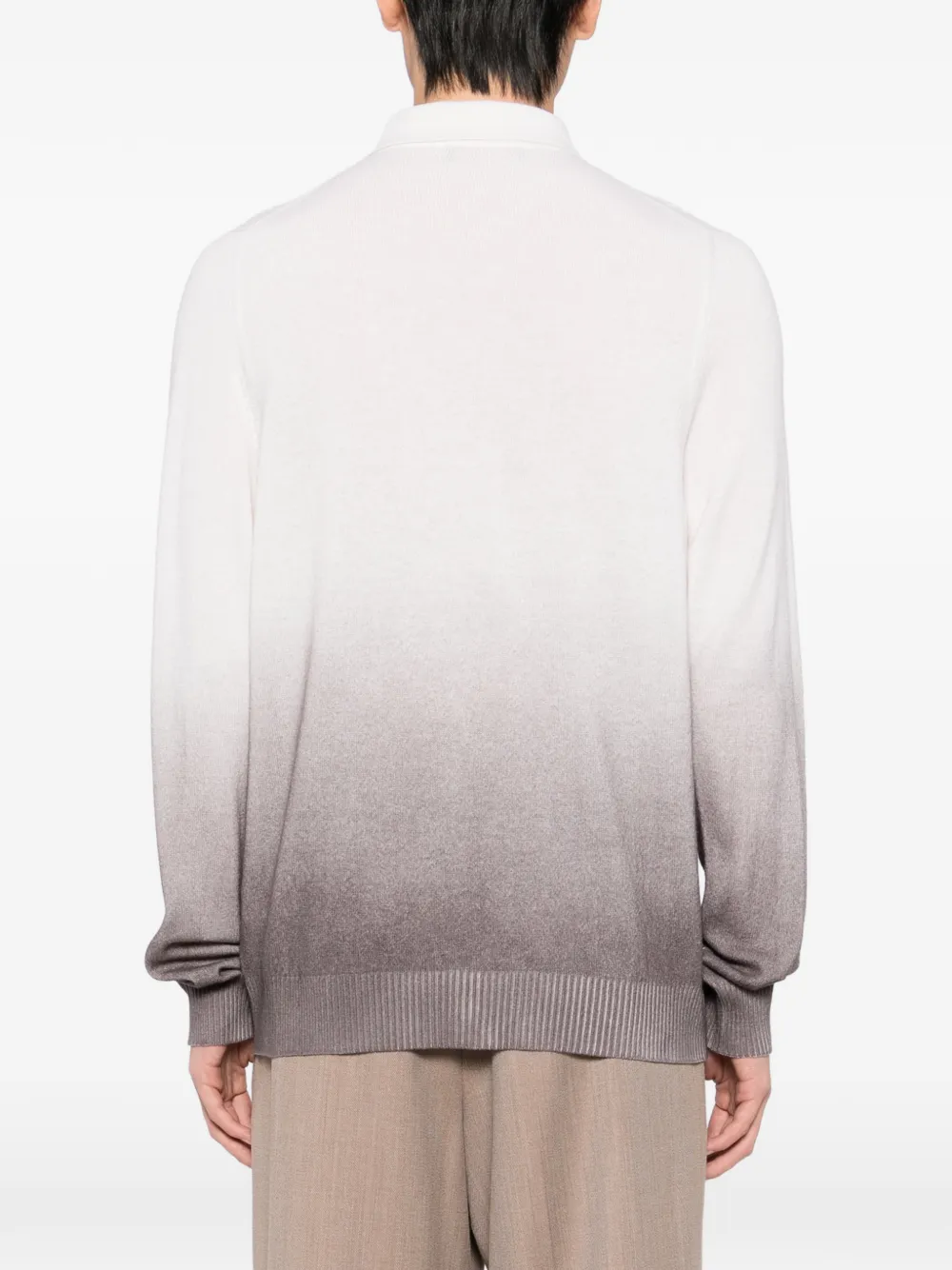 Svevo Cashmere Ribbed Shirt In Multi