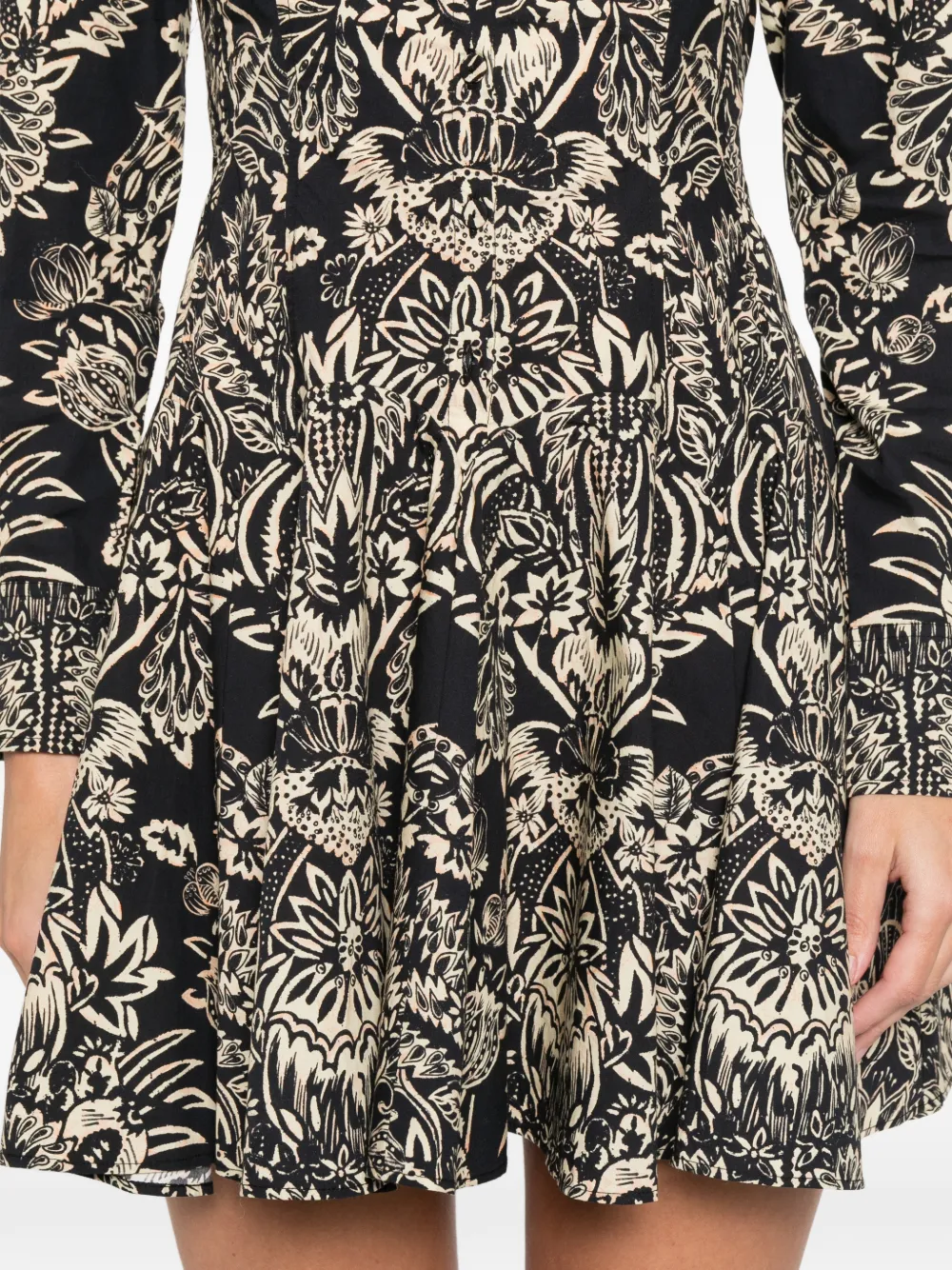 Ulla Johnson Taliah Mini Dress In Black