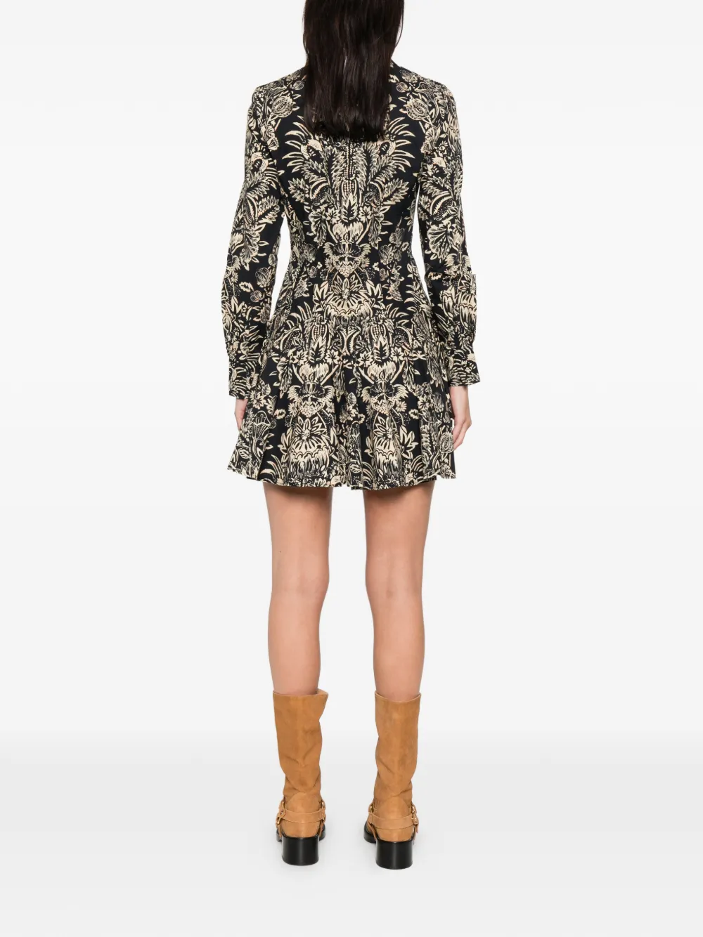 Ulla Johnson Taliah Mini Dress In Black