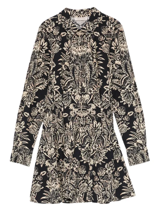 Ulla Johnson Taliah Mini Dress in Black