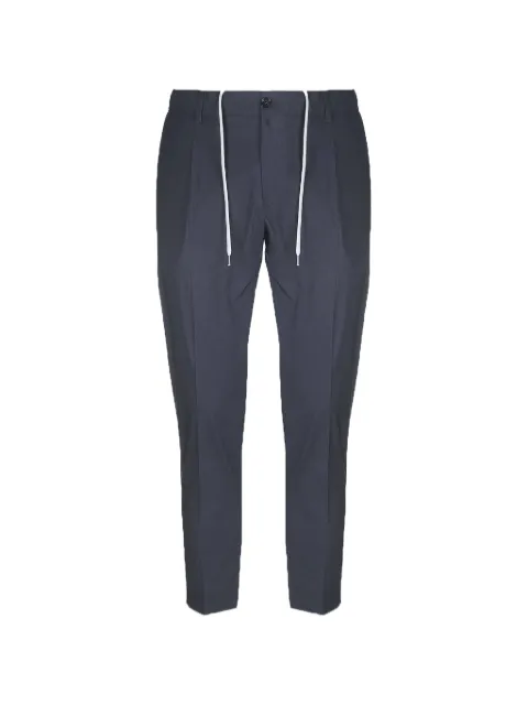 BE ABLE Riccardo drawstring pleated trousers