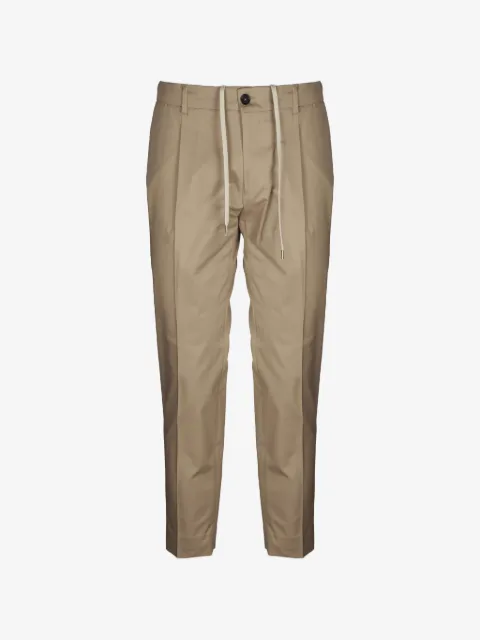 BE ABLE button drawstring trousers