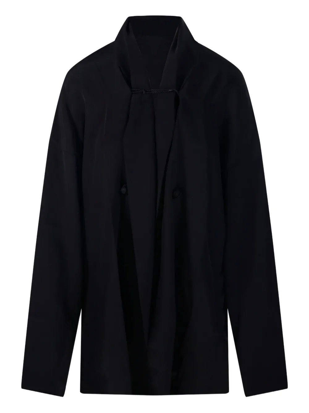 Di Stavnitser top con doble botonadura | negro | Image 1