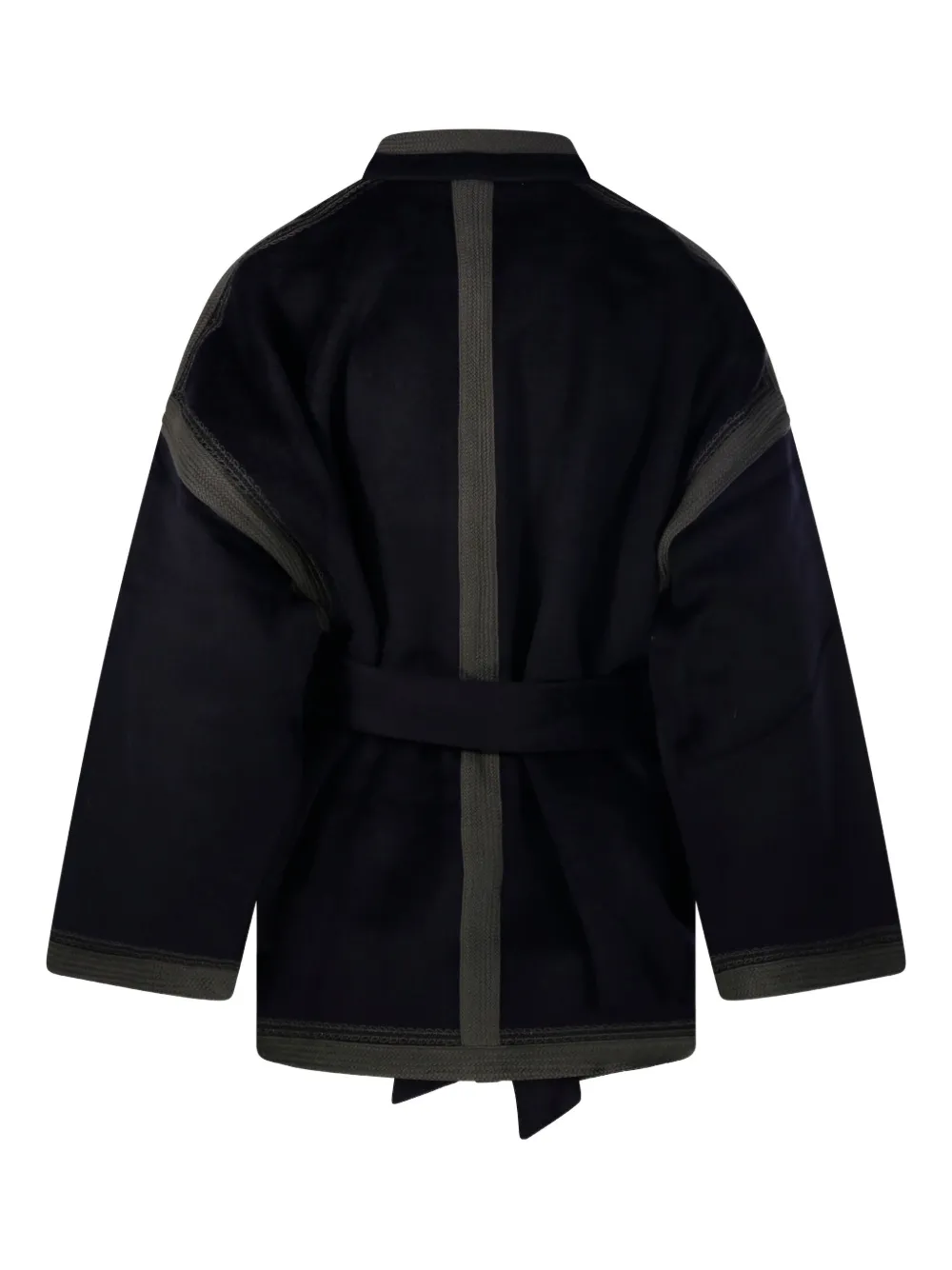 Antik Batik floral belted coat - Blauw