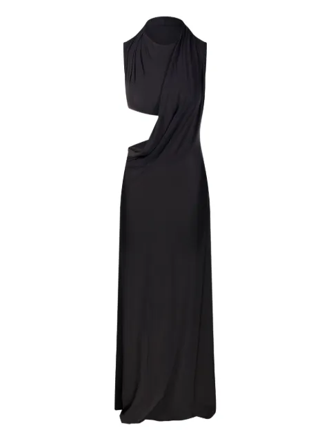 Amazuìn cut-out draped dress