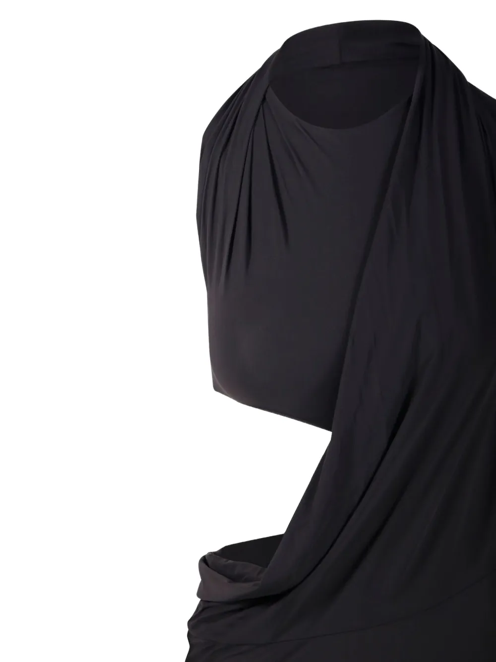 Amazuìn Uitgesneden jurk Bruin