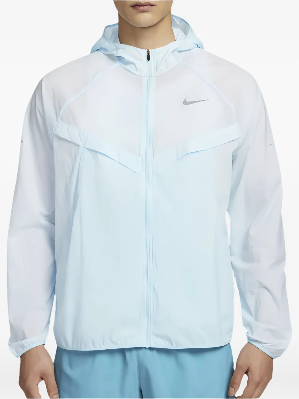 Nike reflective-logo jacket | Blue | Image 1