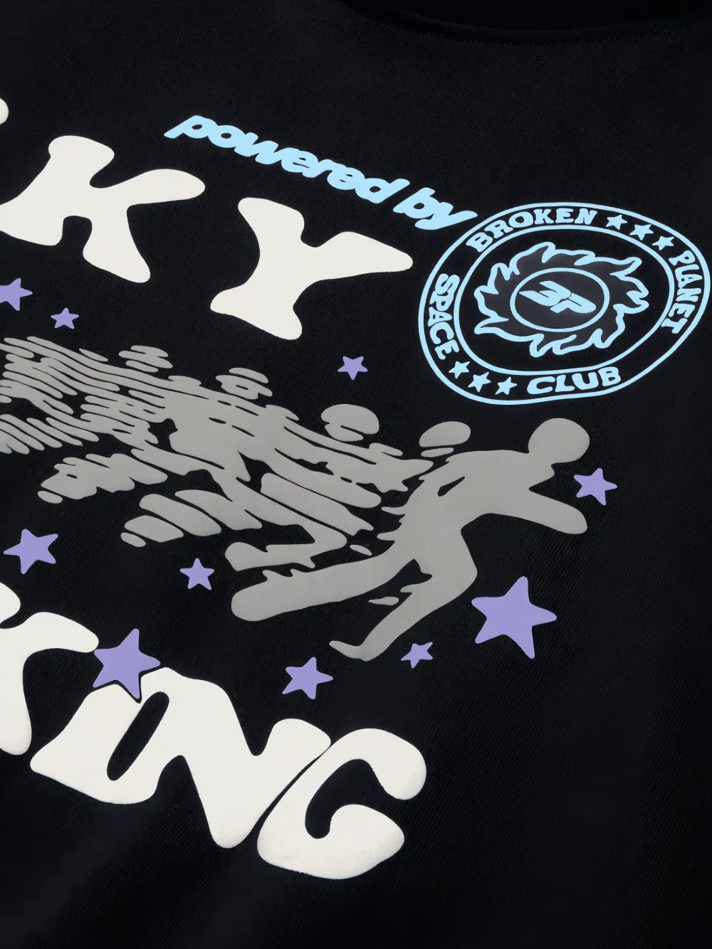 Broken Planet Graphic-design Hoodie In Animal Print