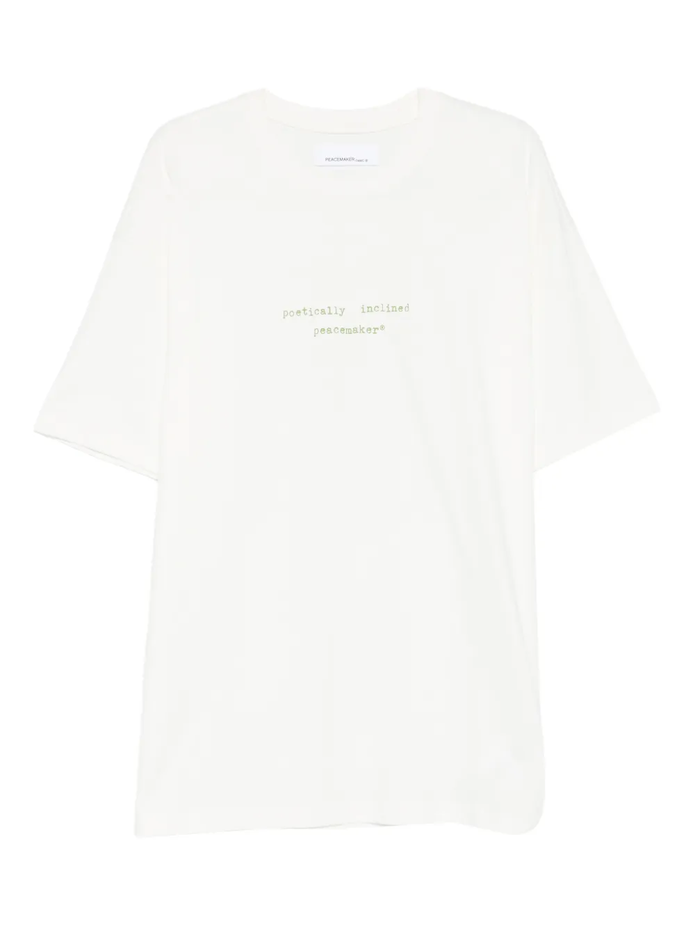 Peacemaker Oamc camiseta con cuello redondo | blanco | Image 1