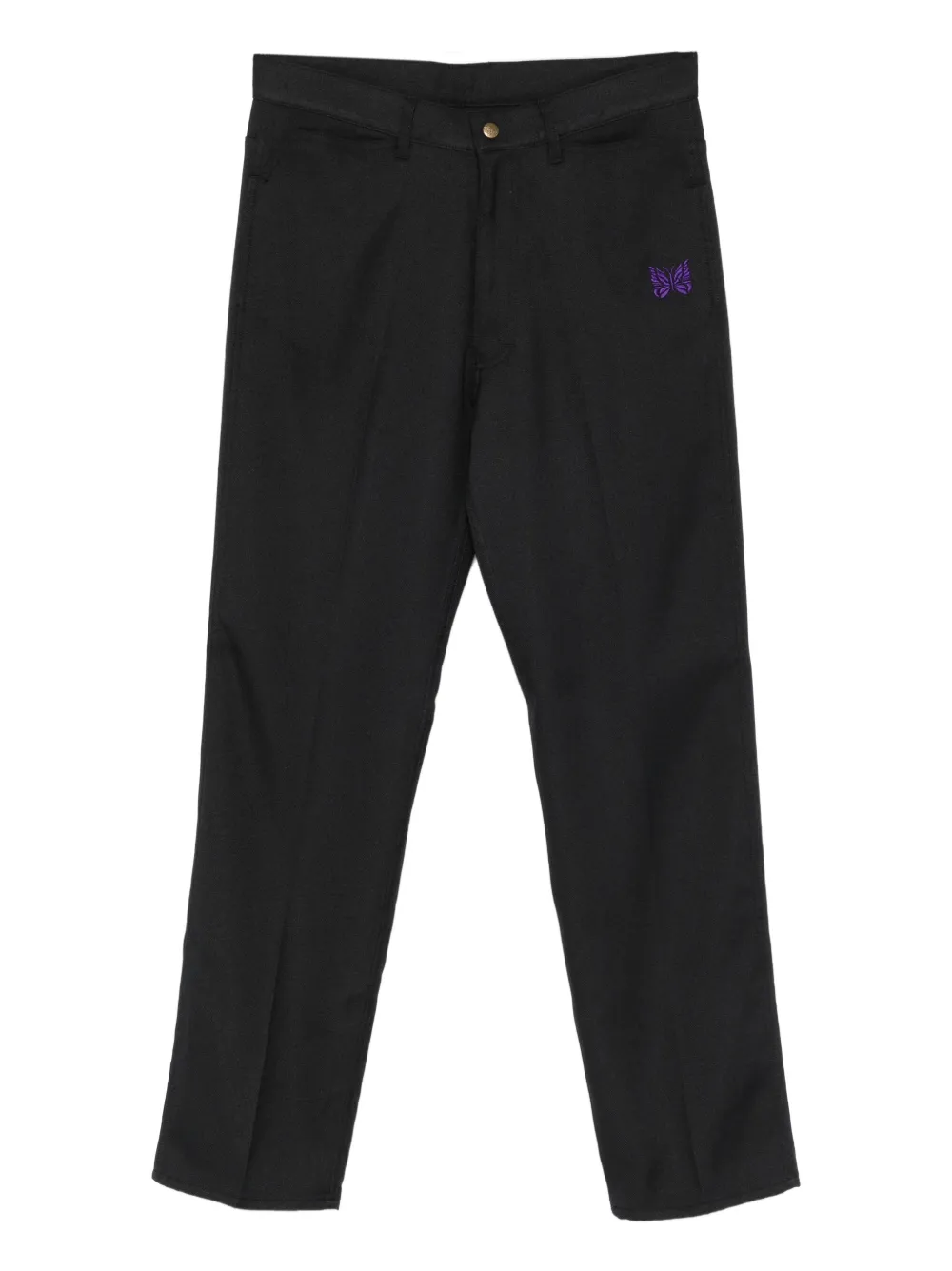 Needles pantalones bordados | negro | Image 1