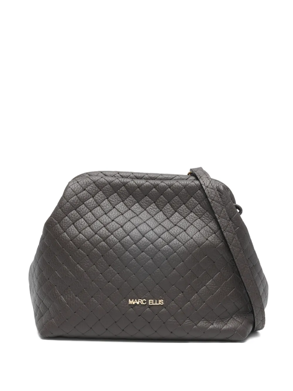 Marc Ellis medium Arlena Plot quilted clutch bag - Marrone