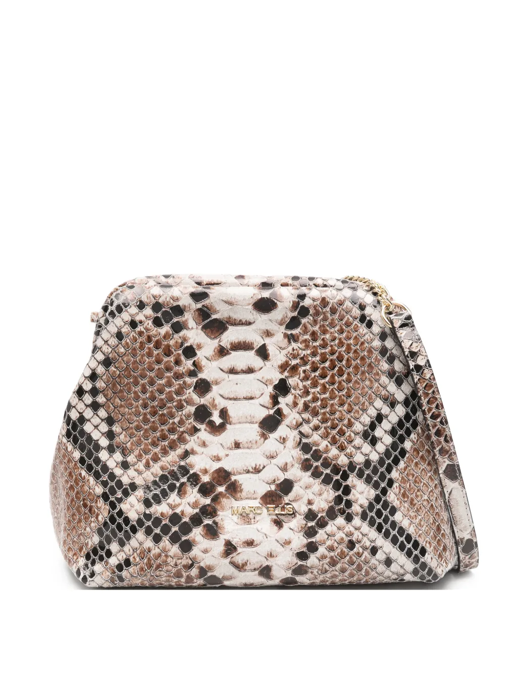 Marc Ellis Arlena clutch bag - Marrone
