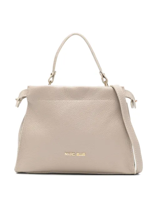 Marc Ellis Adele logo-lettering tote bag