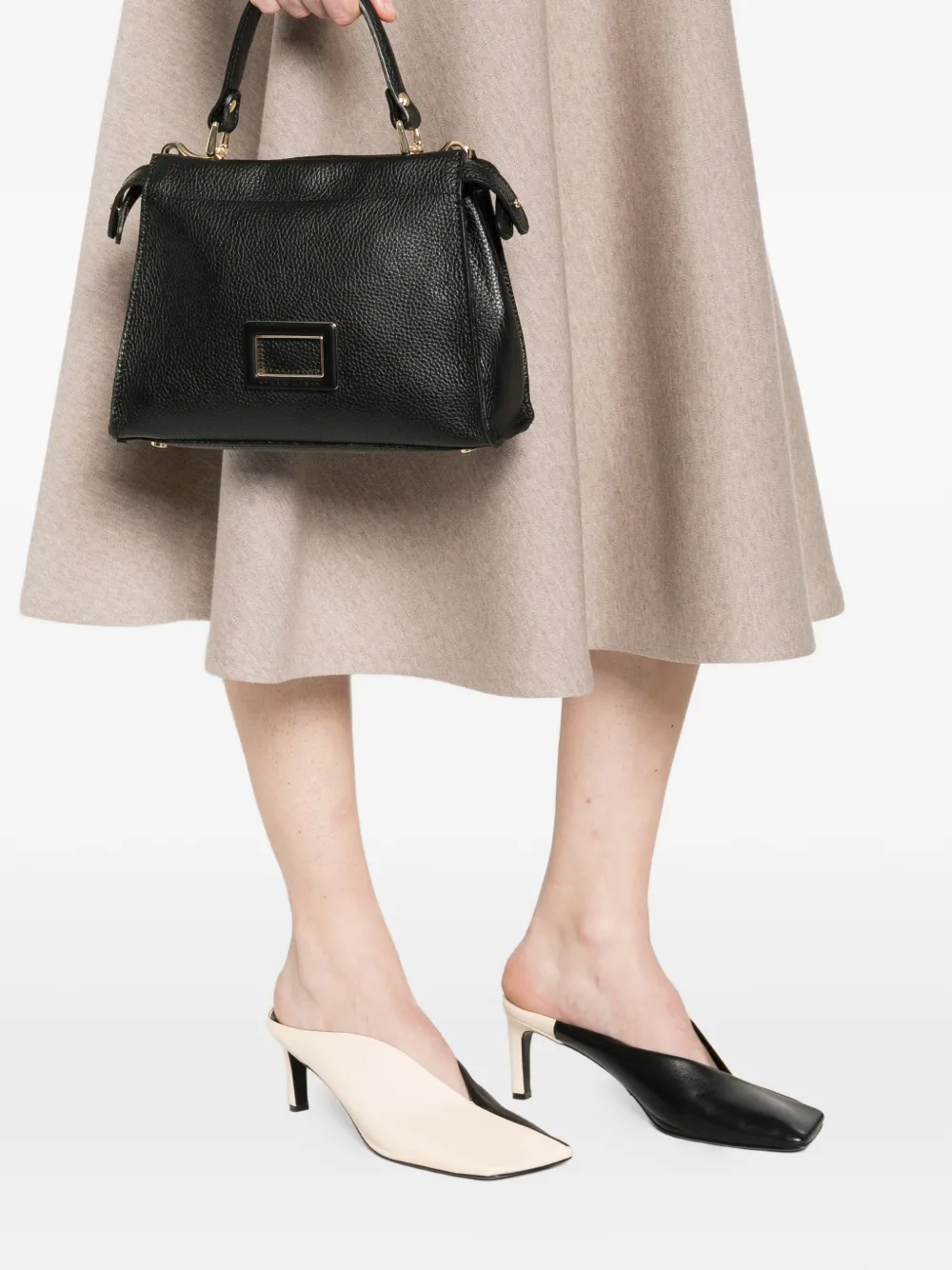 Marc Ellis Adele S Do top-handle tote bag - Zwart