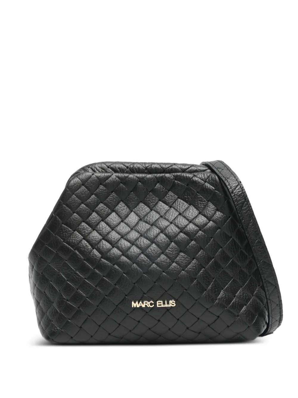 Marc Ellis small Arlena Plot quilted shoulder bag - Nero