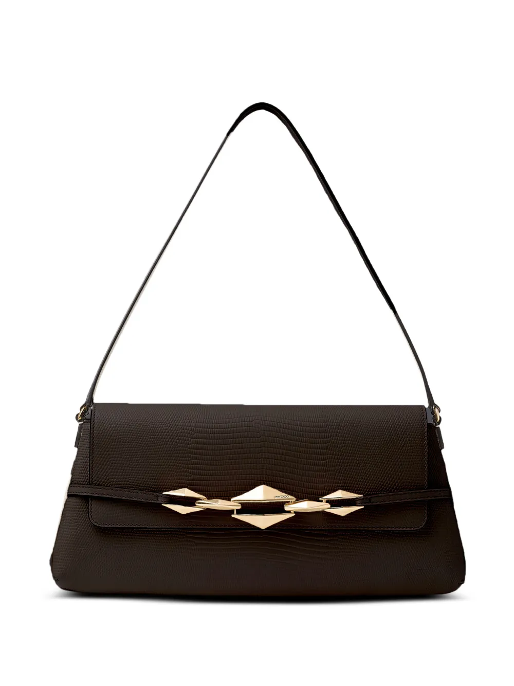 Jimmy Choo Diamond shoulder bag - Brown