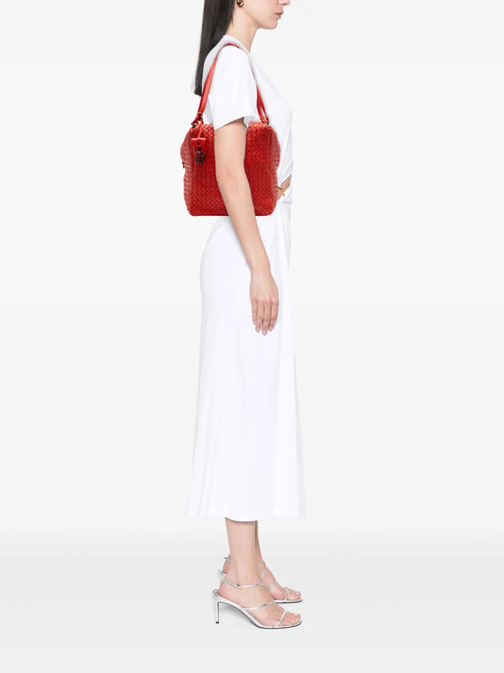 Bottega Veneta Pre-Owned 2011 Nappa Intrecciato Cube shoulder bag | Pre-Owned | Image 2