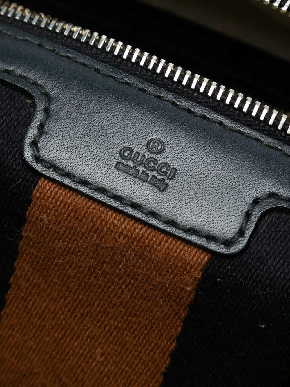 Pre-owned Gucci 2016-2025 Small Gg Canvas Web Joy Boston Bag Satchel In Brown