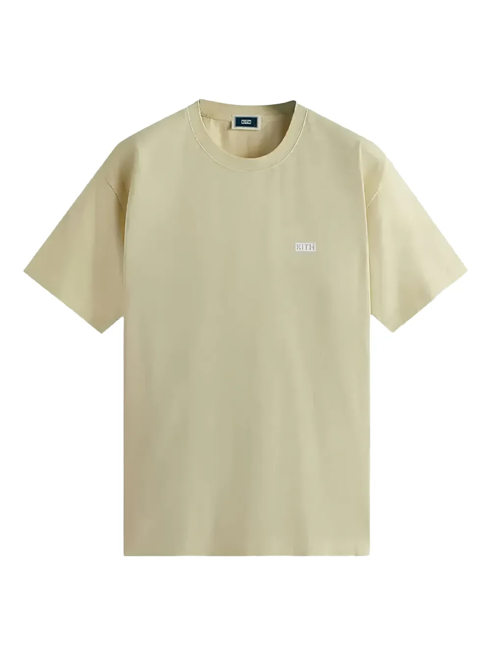Kith Logo-embroidery T-shirt In Neutral