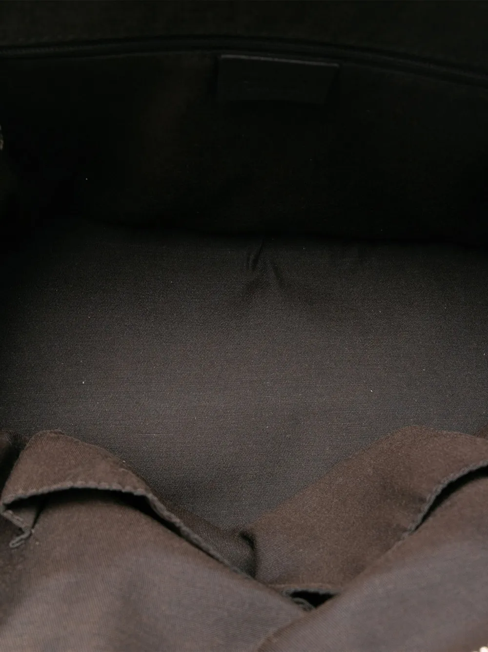 Pre-owned Gucci 2016-2025 Medium Gg Crystal Dome Satchel In Brown