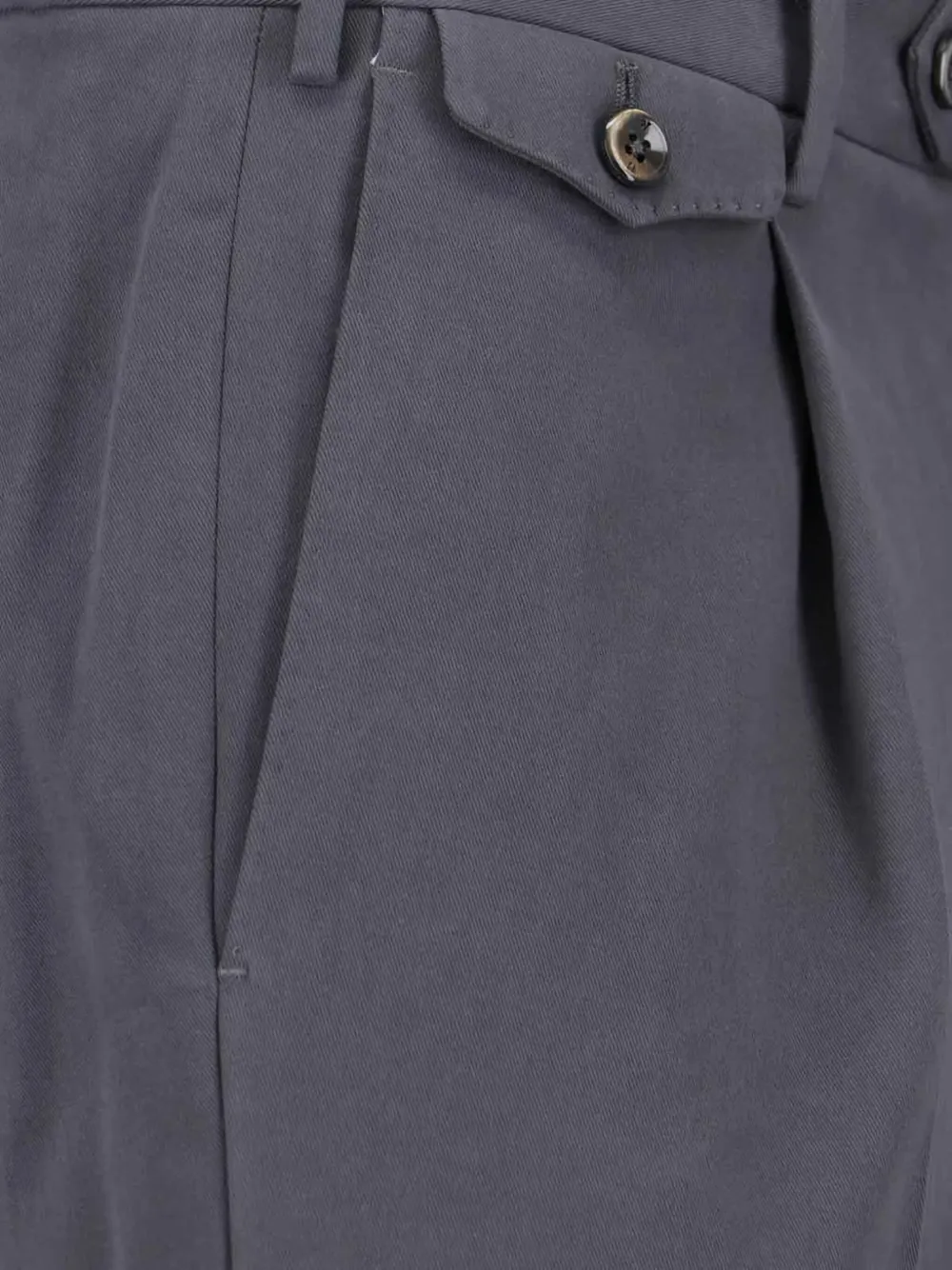 PT Torino Geplooide pantalon Grijs