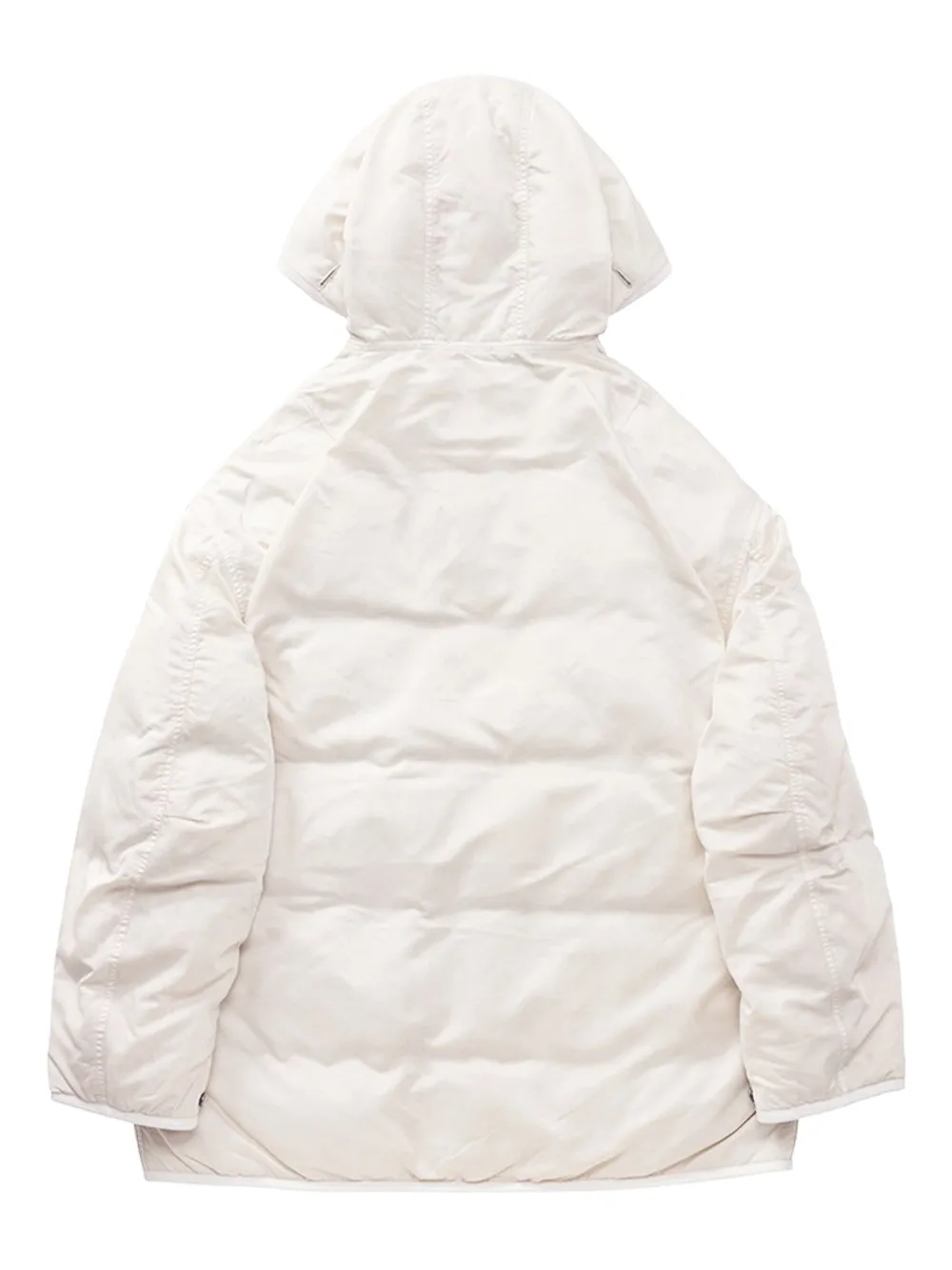 visvim Greely Corps parka met capuchon Beige