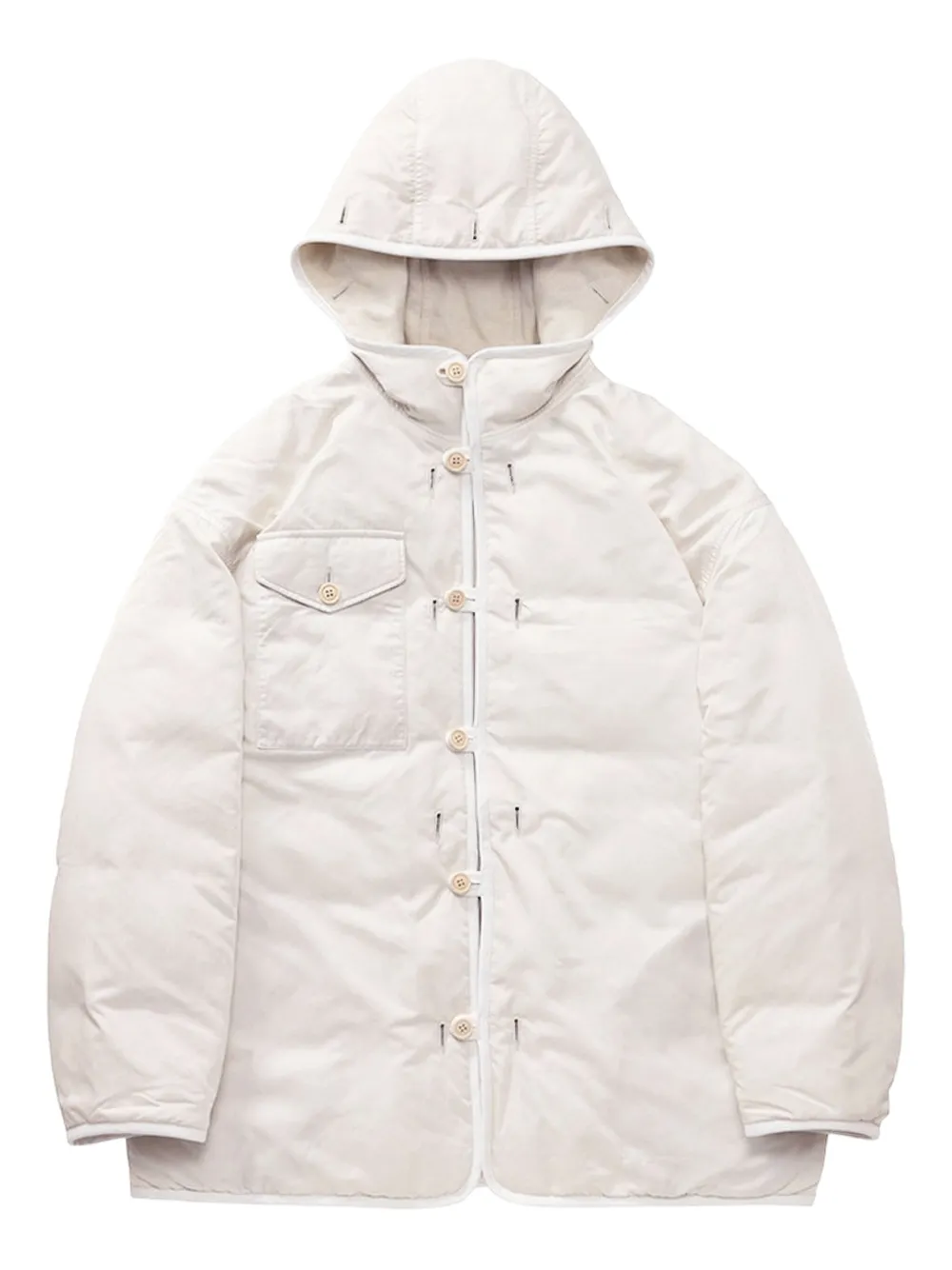 visvim Greely Corps hooded parka coat - ニュートラル visvim Greely Corps hooded parka coat - ニュートラル