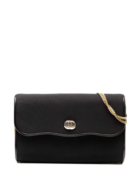 Gucci Pre-Owned 20th Century Canvas Interlocking G Chain shoulder bag