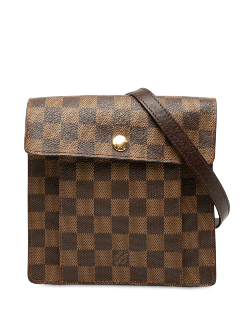 Louis Vuitton Pre-Owned 2000 Damier Ebene Pimlico Umhängetasche | Braun | Image 1