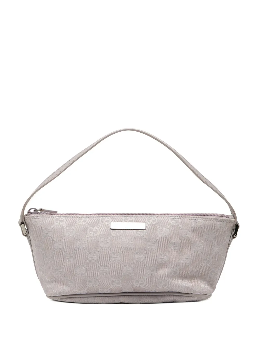 Gucci Pre-Owned 2000-2015 GGキャンバス ボート ショルダーバッグ - パープル