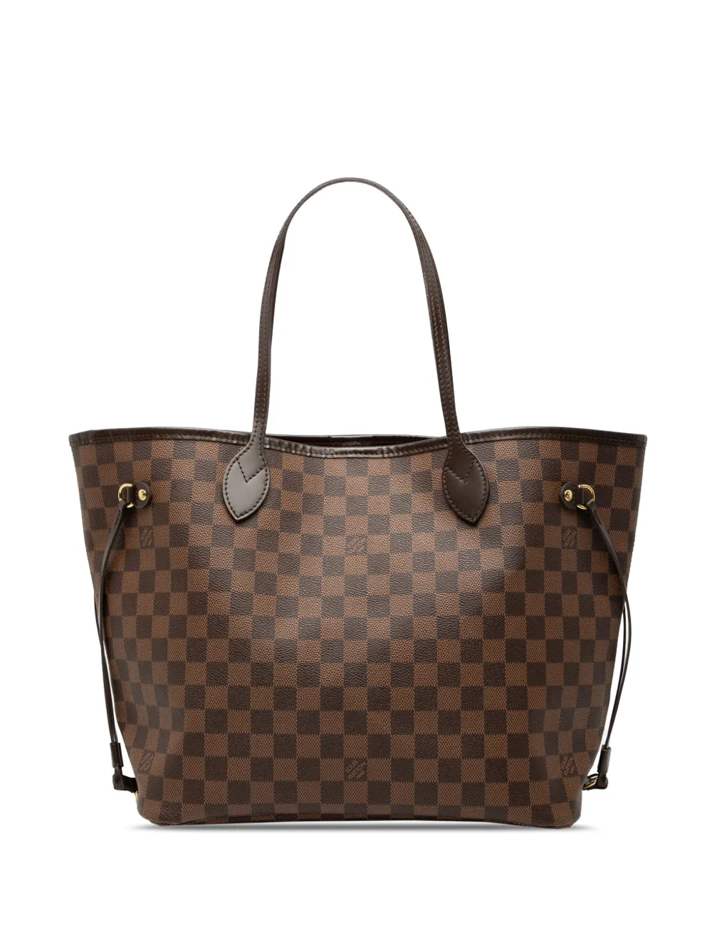 Louis Vuitton Pre-Owned 2013 ダミエ エベヌ ネヴァーフル MM トートバッグ - ブラウン Louis Vuitton Pre-Owned 2013 ダミエ エベヌ ネヴァーフル MM トートバッグ - ブラウン